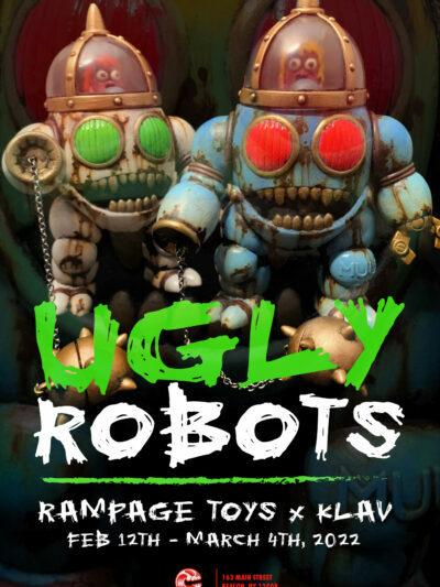 Ugly Robots! Rampage Toys x Klav!