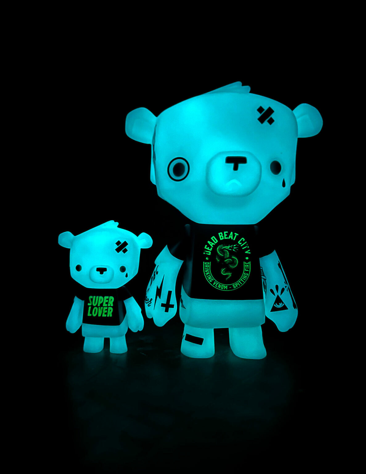 Kuma & Cub Set - Dead Beat Bear!