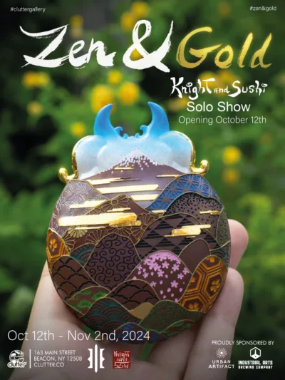 Zen & Gold - Knightandsushi Solo Show.