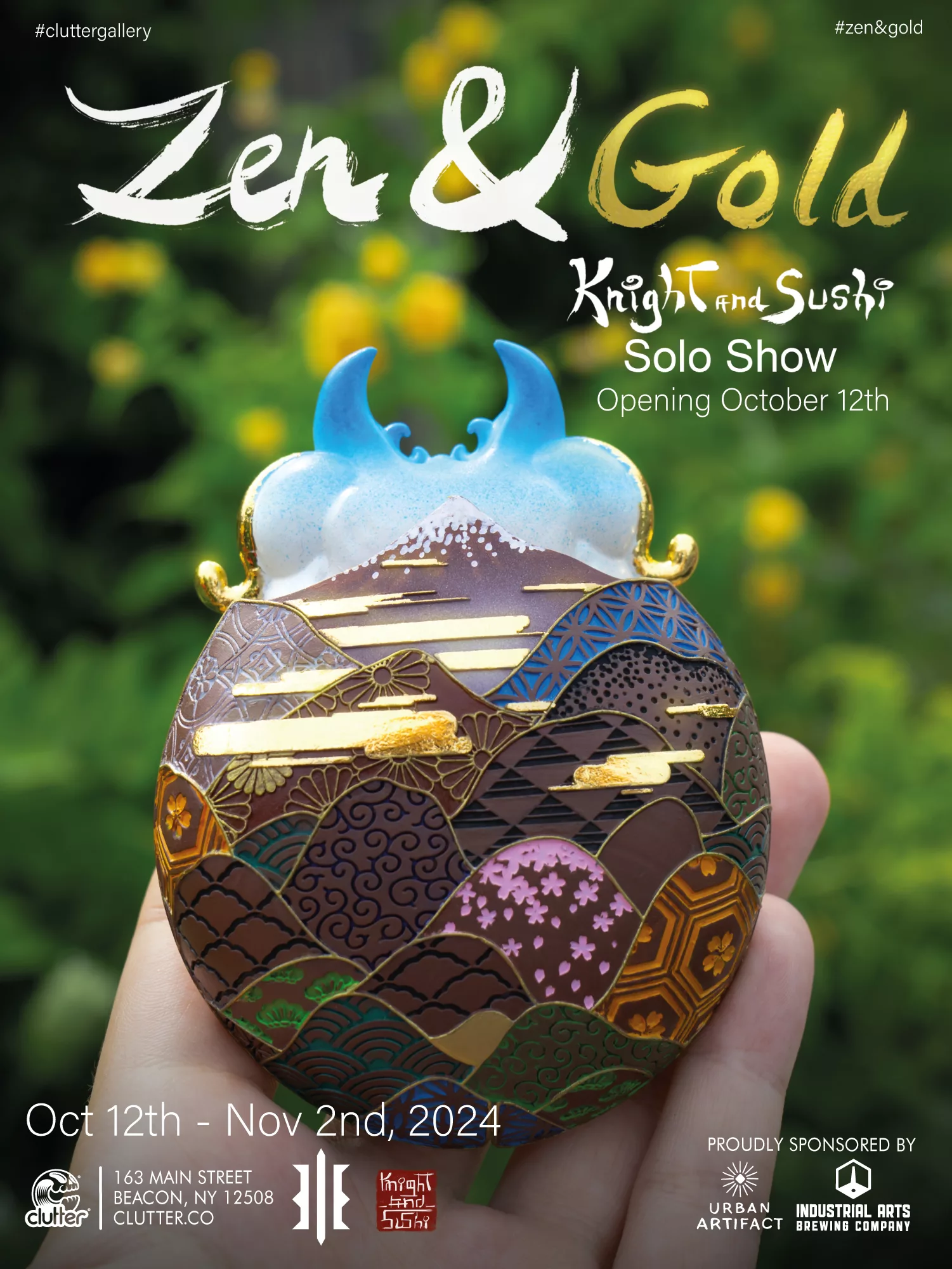 Category: Zen & Gold - Knightandsushi Solo Show.