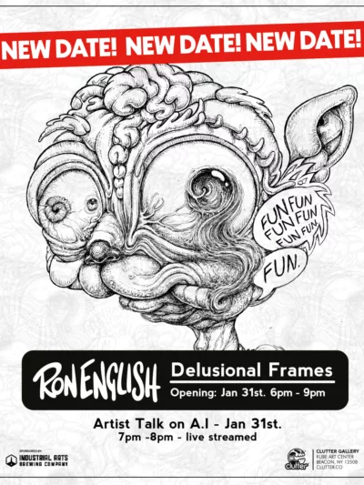 Ron English - Delusional Frames