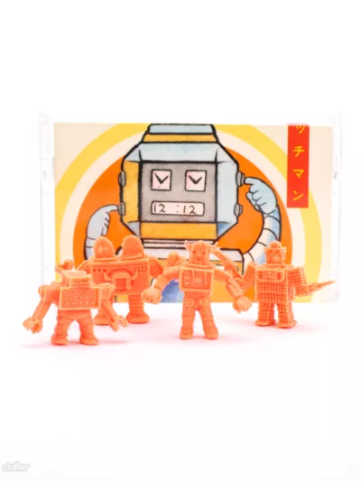 Pachi Bots "The Deadly Rays of Death" Namakeshi Cassette Flesh Set