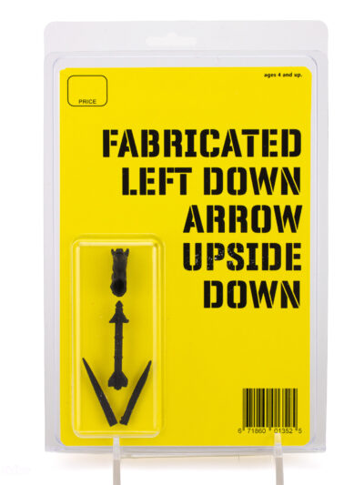Fabricated Left Down Arrow Upside Down