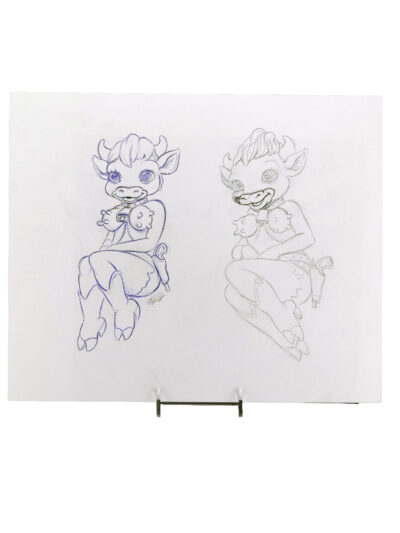 Cathy Cowgirl Drawing