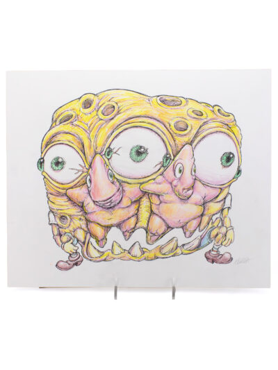 3-Eyed Spongebob with Patrick Noses