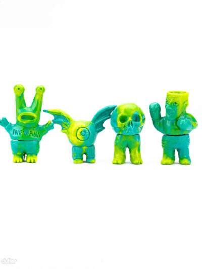 Daniel Johnston's Weirdees - Full Playset (Teal & Yellow)